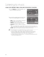 Предварительный просмотр 72 страницы Samsung HT-BD1250 User Manual