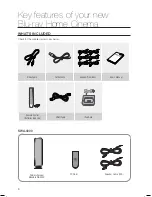 Предварительный просмотр 4 страницы Samsung HT-BD1250W User Manual