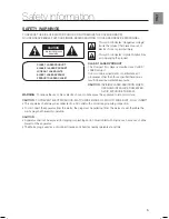 Предварительный просмотр 5 страницы Samsung HT-BD1250W User Manual