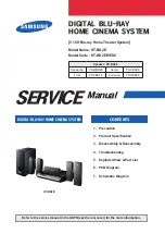 Предварительный просмотр 1 страницы Samsung HT-BD2E Service Manual