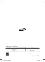 Preview for 103 page of Samsung HT-BD3252A User Manual