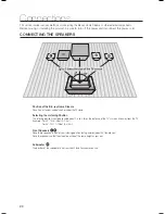 Preview for 20 page of Samsung HT-BD6200 User Manual