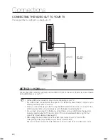 Предварительный просмотр 22 страницы Samsung HT-BD8200 User Manual