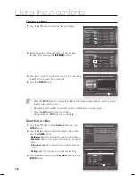 Предварительный просмотр 76 страницы Samsung HT-BD8200 User Manual