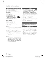 Preview for 4 page of Samsung HT-C330 User Manual