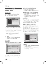 Предварительный просмотр 24 страницы Samsung HT-C445 User Manual