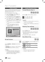 Предварительный просмотр 28 страницы Samsung HT-C445 User Manual