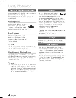 Preview for 4 page of Samsung HT-C445N User Manual