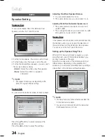 Preview for 24 page of Samsung HT-C445N User Manual