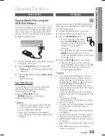 Предварительный просмотр 35 страницы Samsung HT-C445N User Manual