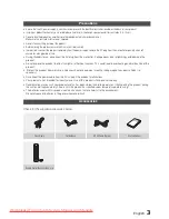 Предварительный просмотр 3 страницы Samsung HT-C450 User Manual