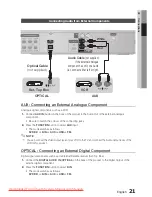 Предварительный просмотр 21 страницы Samsung HT-C450 User Manual