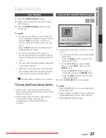 Предварительный просмотр 27 страницы Samsung HT-C450 User Manual