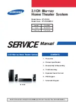 Samsung HT-C5200/EDC Service Manual предпросмотр