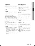 Preview for 29 page of Samsung HT-C5200 User Manual