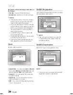 Preview for 34 page of Samsung HT-C5200 User Manual