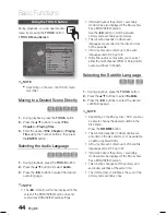 Preview for 44 page of Samsung HT-C5200 User Manual