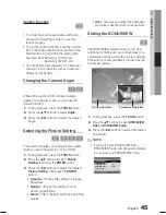 Preview for 45 page of Samsung HT-C5200 User Manual