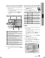 Preview for 47 page of Samsung HT-C5200 User Manual