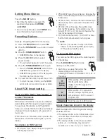 Preview for 51 page of Samsung HT-C5200 User Manual