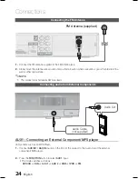 Preview for 24 page of Samsung HT-C550-XAC User Manual