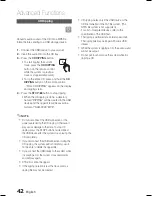 Preview for 42 page of Samsung HT-C550-XAC User Manual