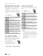 Preview for 38 page of Samsung HT-C550 User Manual