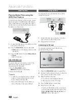 Preview for 40 page of Samsung HT-C550 User Manual