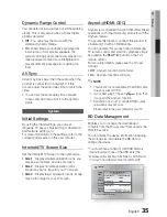 Предварительный просмотр 35 страницы Samsung HT-C5500 User Manual