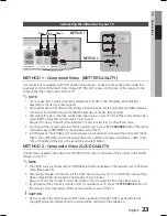 Preview for 23 page of Samsung HT-C5500D User Manual