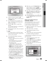 Preview for 39 page of Samsung HT-C5500D User Manual