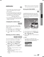 Preview for 47 page of Samsung HT-C5500D User Manual