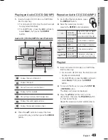 Preview for 49 page of Samsung HT-C5500D User Manual