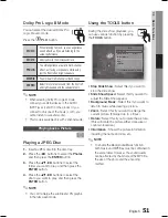 Preview for 51 page of Samsung HT-C5500D User Manual