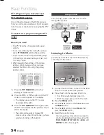 Preview for 54 page of Samsung HT-C5500D User Manual