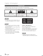 Предварительный просмотр 2 страницы Samsung HT-C5530W User Manual