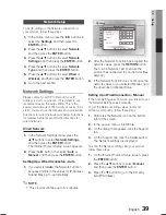 Предварительный просмотр 39 страницы Samsung HT-C5530W User Manual