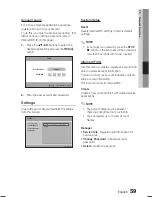 Предварительный просмотр 59 страницы Samsung HT-C5530W User Manual