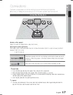 Предварительный просмотр 17 страницы Samsung HT-C5800 User Manual