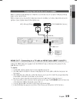 Предварительный просмотр 19 страницы Samsung HT-C5800 User Manual