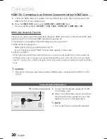 Предварительный просмотр 20 страницы Samsung HT-C5800 User Manual