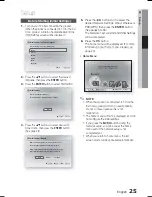 Предварительный просмотр 25 страницы Samsung HT-C5800 User Manual