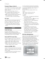 Предварительный просмотр 34 страницы Samsung HT-C5800 User Manual