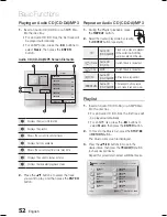 Предварительный просмотр 52 страницы Samsung HT-C5950W User Manual