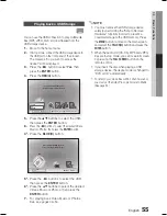 Предварительный просмотр 55 страницы Samsung HT-C5950W User Manual