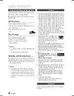 Предварительный просмотр 4 страницы Samsung HT-C6500 User Manual