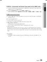 Предварительный просмотр 23 страницы Samsung HT-C6500 User Manual