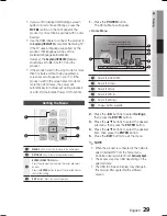 Предварительный просмотр 29 страницы Samsung HT-C6500 User Manual