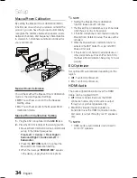 Предварительный просмотр 34 страницы Samsung HT-C6500 User Manual