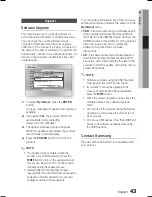 Предварительный просмотр 43 страницы Samsung HT-C6500 User Manual